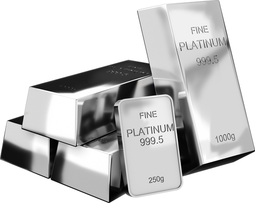 1000 Platinum Bars